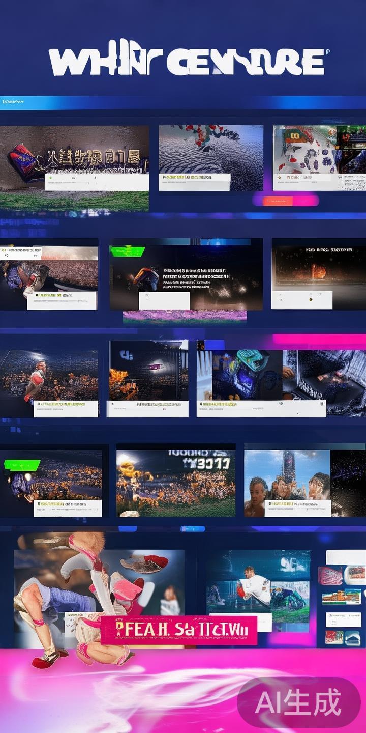 浏览资源与免费下载：平台首页会展示最新和最热的体育